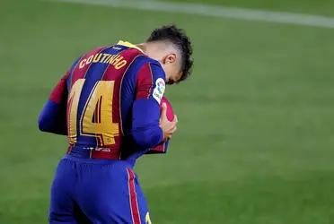 Philippe Coutinho llegó como máximo refuerzo de la historia y se marcharía como uno más del montón.