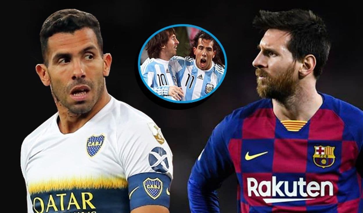 Picantes palabras de Carlitos Tévez sobre quién es el mejor del mundo.