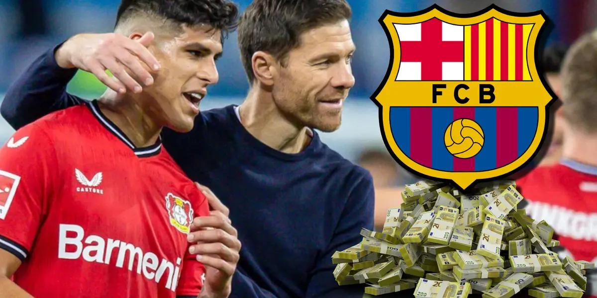 Piero Hincapié es de los hombres de confianza de Xabi Alonso, quien es opción para reemplazar a Xavi en el Barça