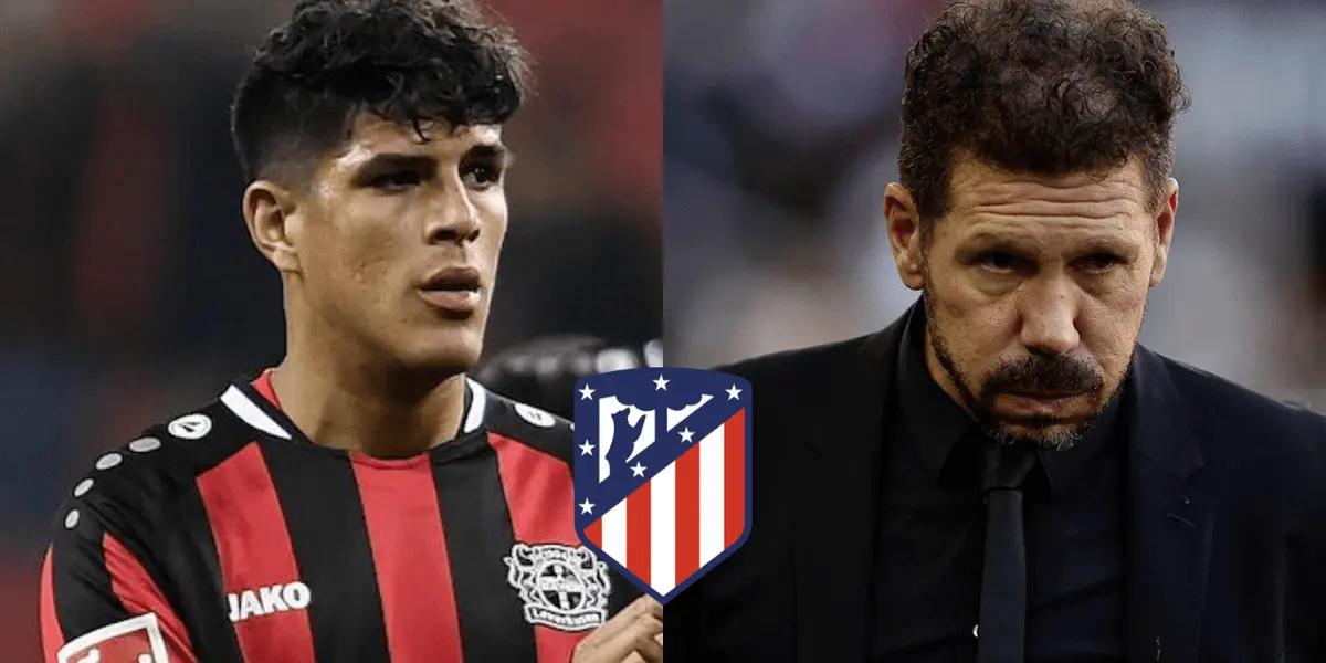 Piero Hincapié perdió todas las chances de jugar en el Aleti.