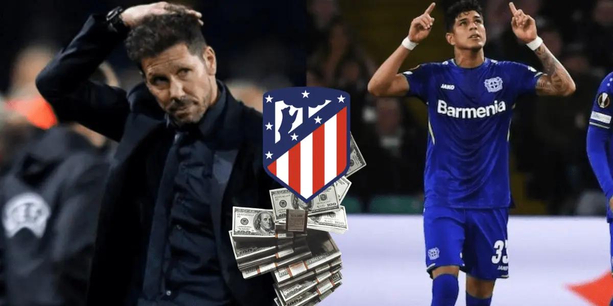 Piero Hincapié podría hacer sufrir al Cholo Simeone de la manera menos pensada.