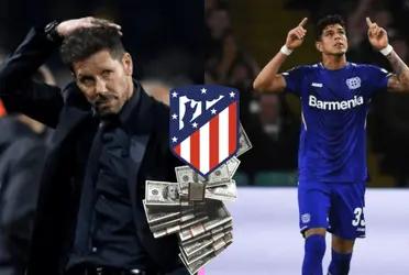 Piero Hincapié podría hacer sufrir al Cholo Simeone de la manera menos pensada.