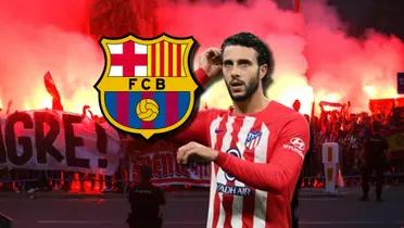 Podría ir al Barça y gratis, así trataron los hinchas de Atleti a Mario Hermoso