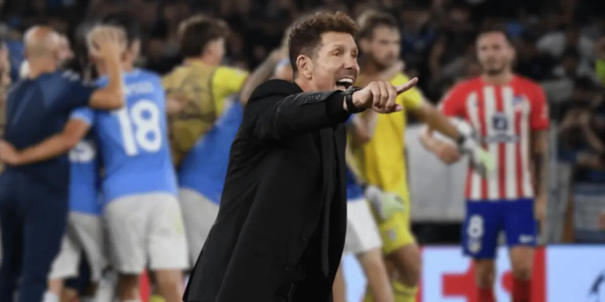 Polémicas declaraciones del entrenador del conjunto colchonero tras su empate en Roma