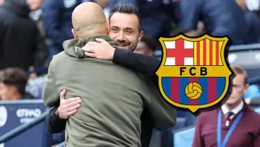 Por eso Guardiola lo sugirió para el Barça, así son las prácticas de De Zerbi
