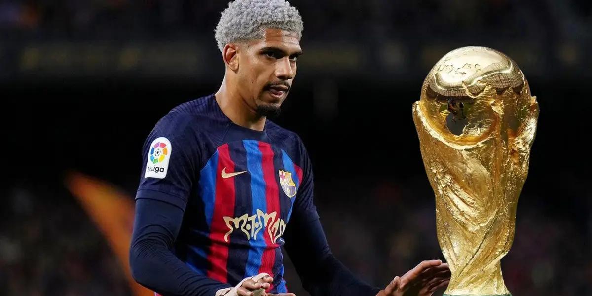 Por estar ocupado en Araujo, el campeón del mundo que puede perder Barça