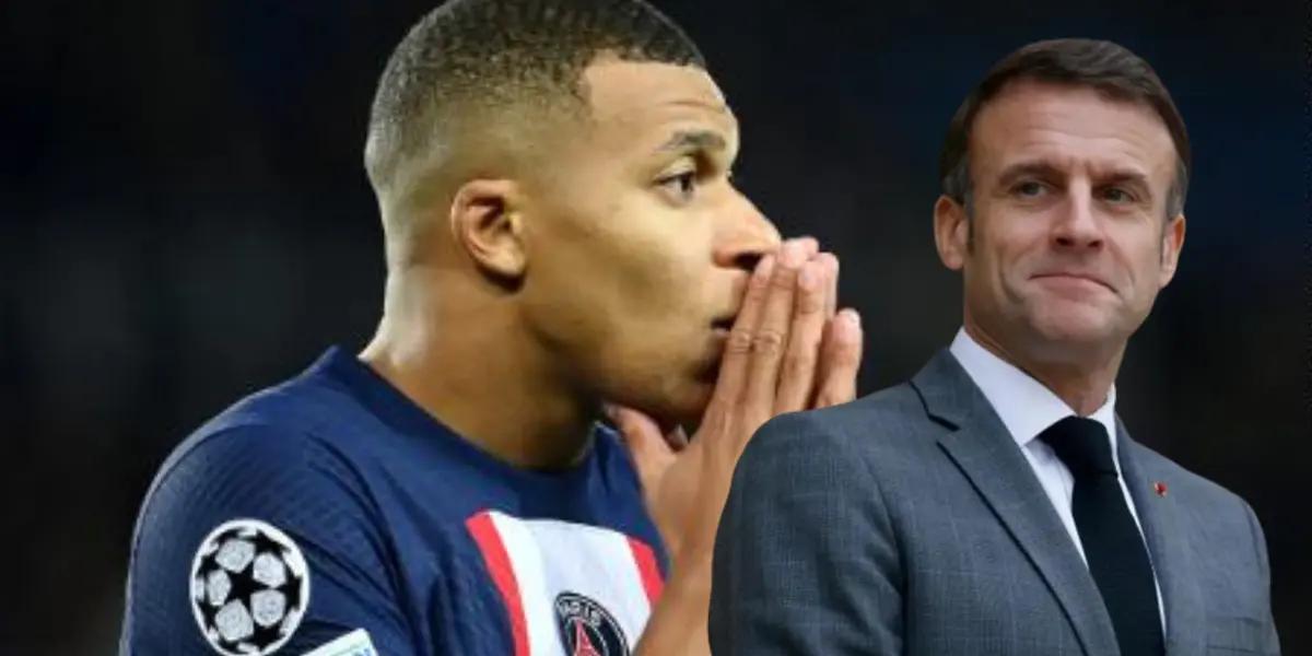 Por pedir a Mbappé, Macron develó dónde jugará el próximo año