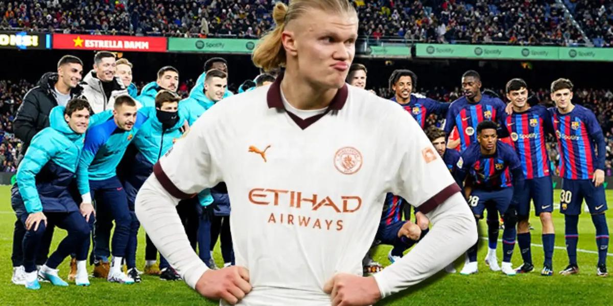 Por solo 20 millones, Haaland pudo llegar al Barça pero este jugador lo impidió