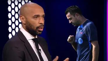 Primero el Madrid, ahora Barça el elogio viral de Henry que no se esperaba Xavi