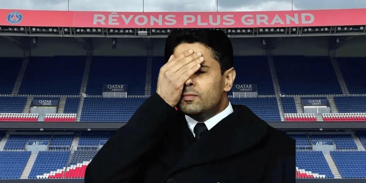 Primero fueron las figuras Vinicius y Gavi pero ahora le tocó a Al-Khelaïfi tener una grave lesión