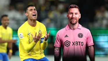 Primero perdió con Al-Nassr y ahora Messi le robó protagonismo a CR7 en Arabia