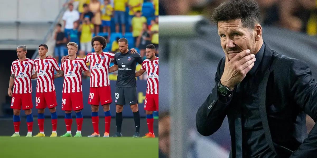 Problemas en Atlético de Madrid, corren riesgo de perder a este crack