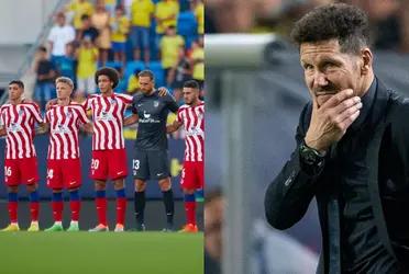 Problemas en Atlético de Madrid, corren riesgo de perder a este crack