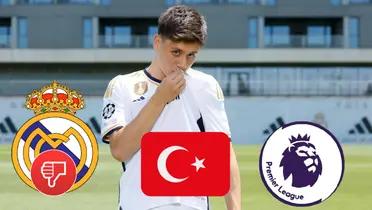 Promesa turca como Güler, desechó Real Madrid por jugar en Premier League