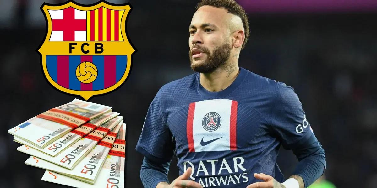 PSG le busca una salida a Neymar y está dispuesto a escuchar ofertas pero la posibilidad de FC Barcelona parece difícil