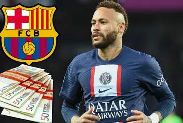 PSG le busca una salida a Neymar y está dispuesto a escuchar ofertas pero la posibilidad de FC Barcelona parece difícil