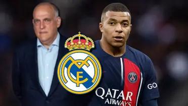 PSG no quiere dejar ir a Mbappé, pero Tebas le dio la mejor noticia al Madrid