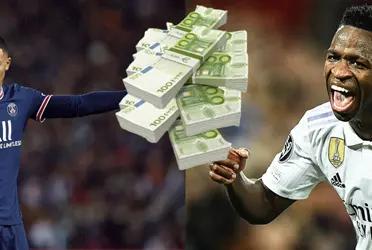 PSG podría ir por Vinicius y esta sería la cifra para quedarse con el atacante brasileño