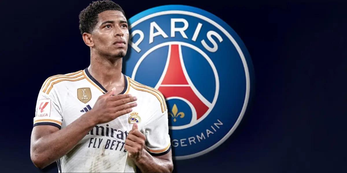 PSG quiere a Bellingham, que es estrella del Real Madrid, y dieron una respuesta