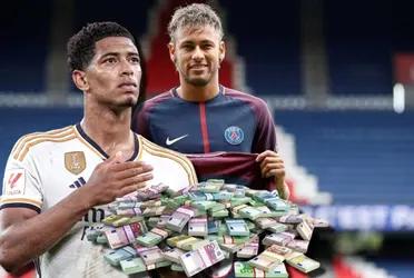 PSG se quiere llevar a Jude Bellingham del Real Madrid, por millones de euros, como antes pagaron por Neymar