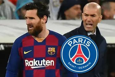 PSG va a la carga por un entrenador que no pasa a Lionel Messi, luego que Zinedine Zidane los rechazó