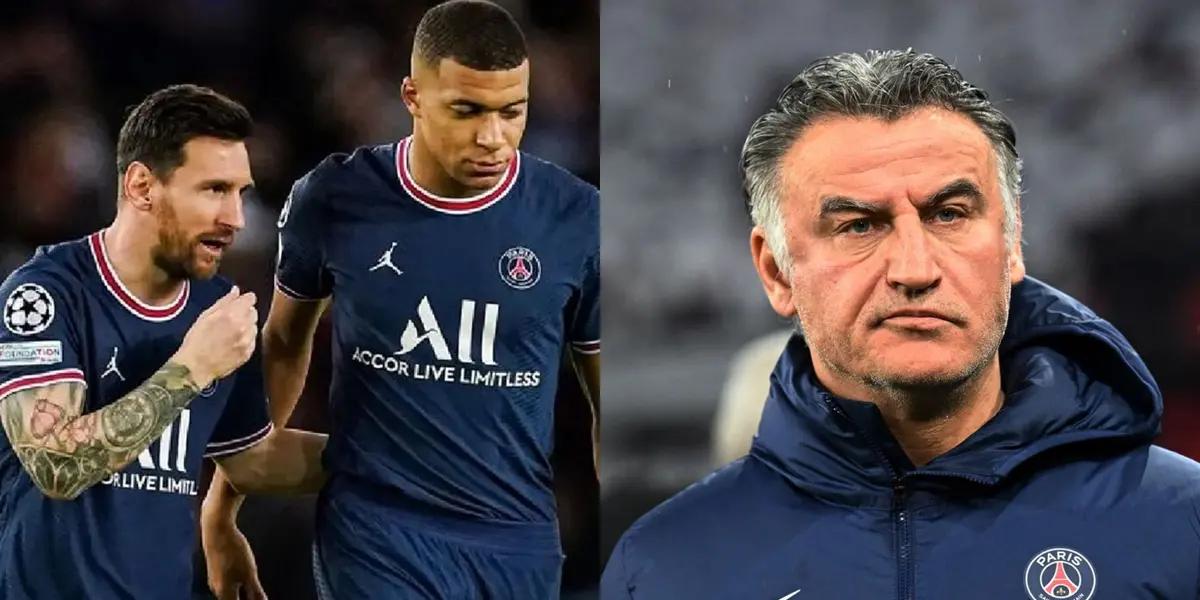 PSG volvió a perder y el entrenador Christophe Galtier desató toda su furia contra sus jugadores por el pésimo partido.