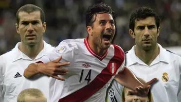 Pudo jugar con Zidane y Figo, pero mira por qué Pizarro le hizo feos al Madrid