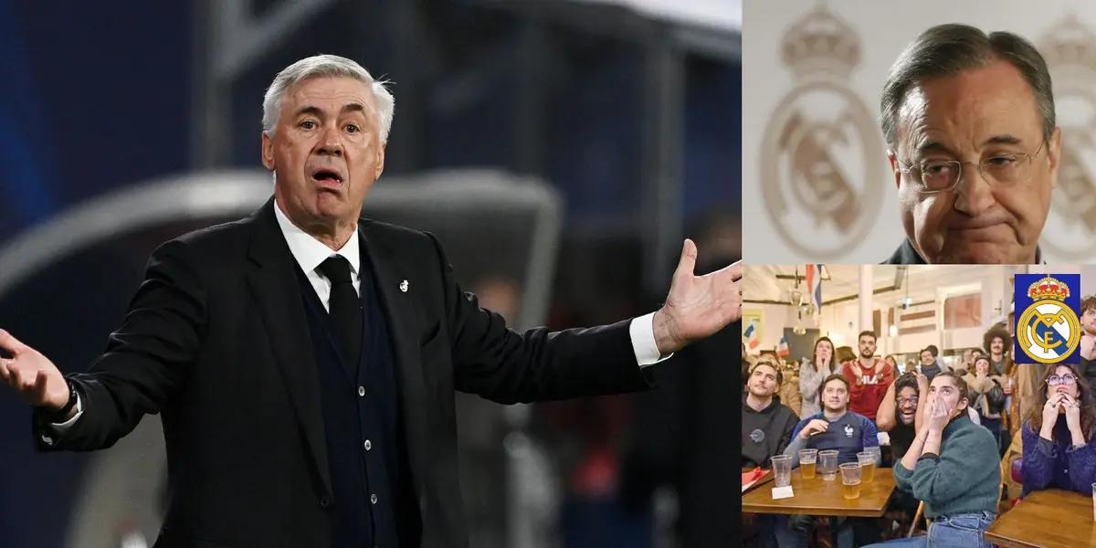 Pudo llegar al conjunto merengue y ahora sufre en su actual equipo.