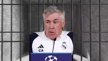 Pueden llevarlo preso por 4 años, pero poco le importó a Ancelotti y esto hizo