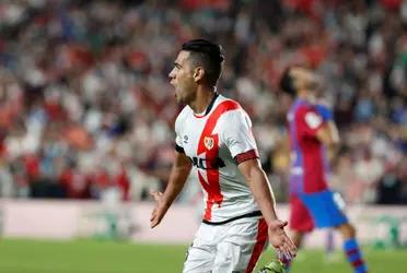 Radamel Falcao ha sido uno de los grandes fichajes de La Liga y sin lugar a dudas uno de los de mejor nivel en la historia del Rayo Vallecano. El delantero colombiano de 36 lleva convertidos 5 goles en 20 partidos en el equipo de Vallecas.