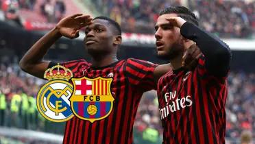 Rafael Leao - Theo Hernández (Foto: X)