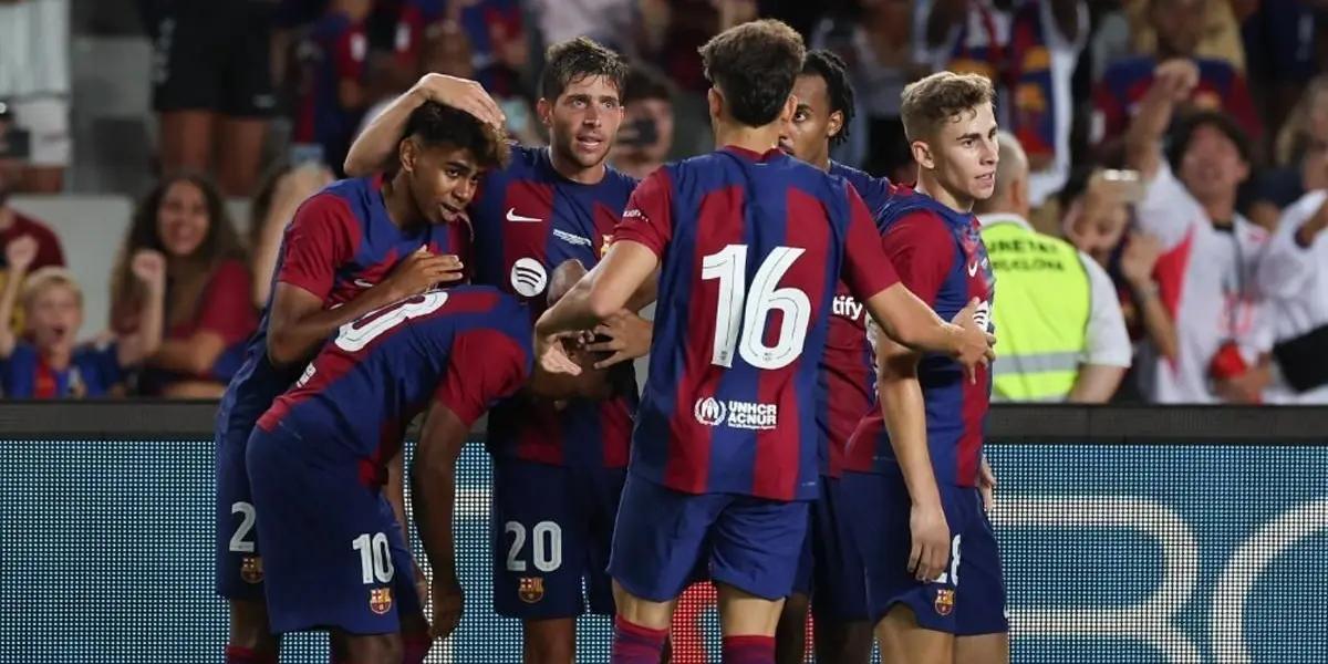 Raphinha aportó su gol para estirar la goleada del Barcelona ante el Real Betis.