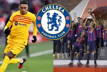 Raphinha celebró con FC Barcelona y sigue con una idea latente sobre su futuro