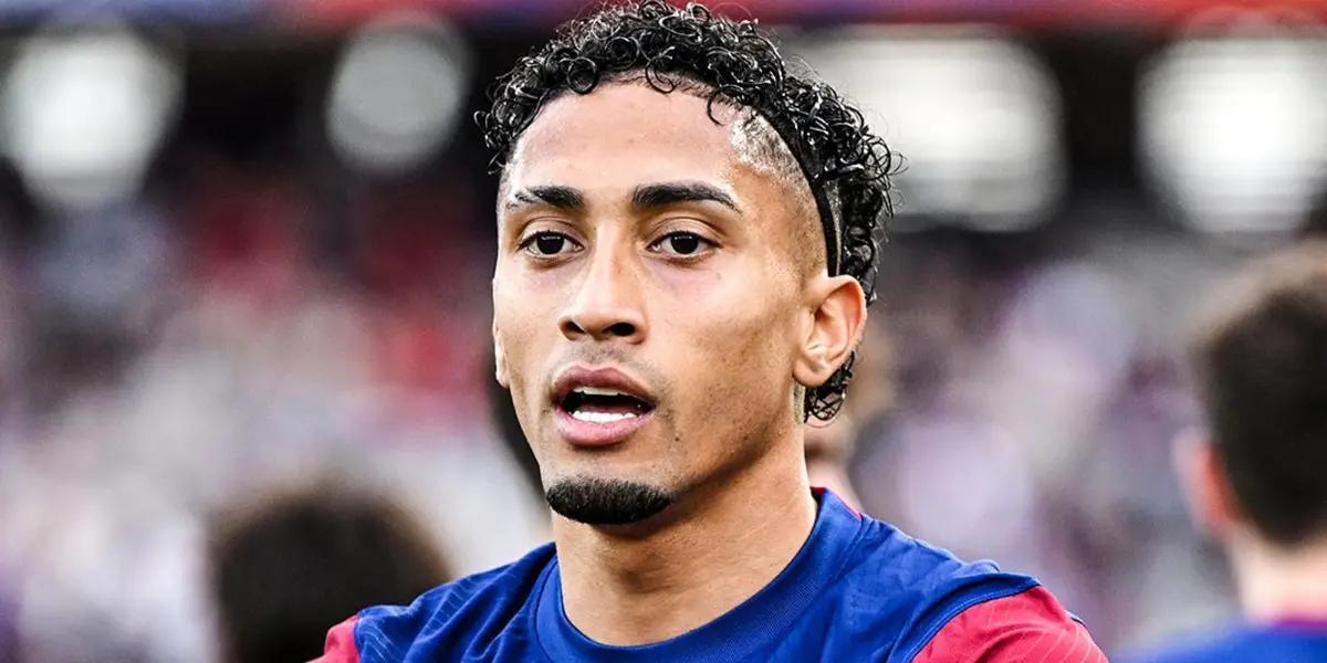 Raphinha marcó, pero por esto Barça quiere venderlo como seao