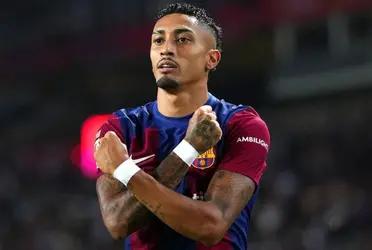 Raphinha puso el segundo gol del FC Barcelona sobre Barbastro y con eso se asegura el pase en la Copa del Rey