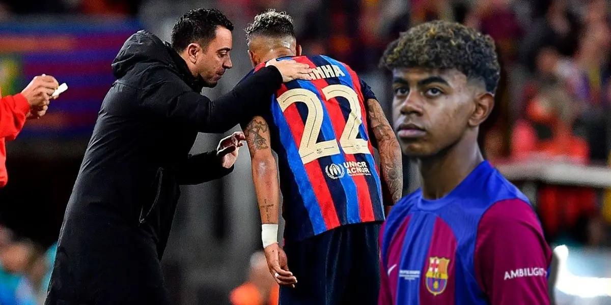 Raphinha sigue teniendo la confianza de Xavi, sin embargo Lamine Yamal marca más la diferencia en el FC Barcelona