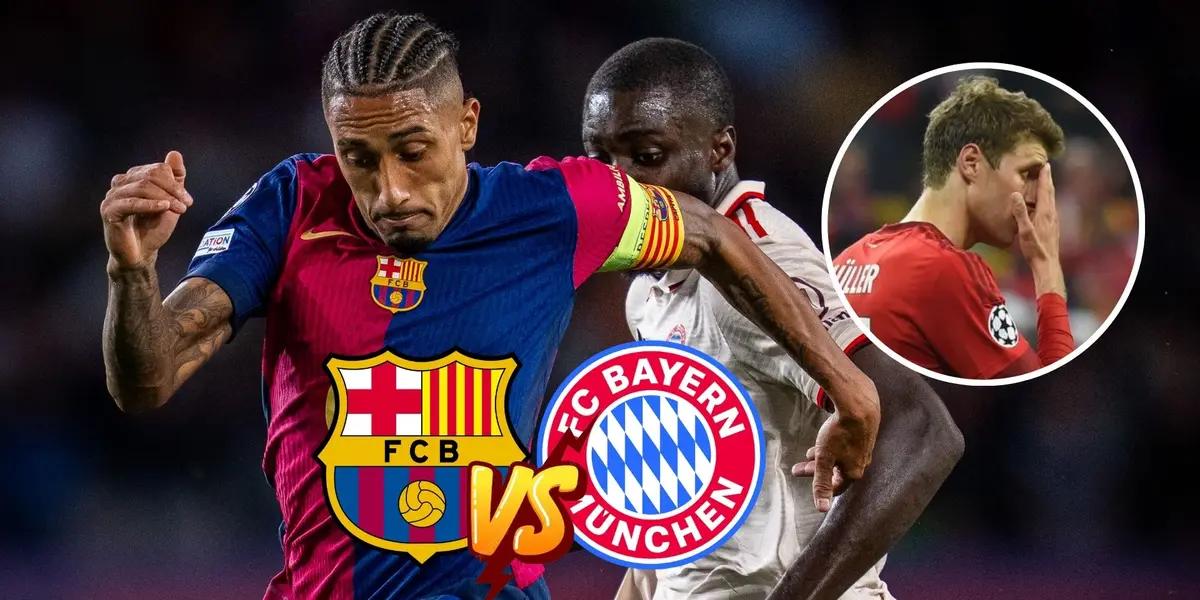 Raphinha - Thomar Muller (Foto: FC Barcelona)