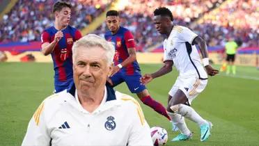 Raphinha - Vinicius Jr. - Carlo Ancelotti (Foto: La Liga1)