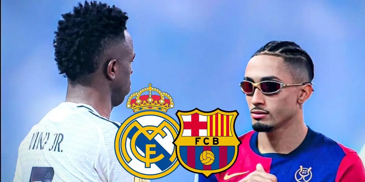 Raphinha - Vinicius Jr. (Foto: X)