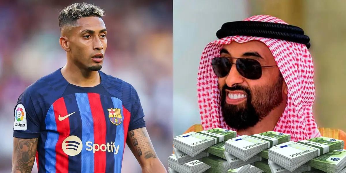 Rapinha podría salir rumbo a Arabia Saudita donde lo tientan con una verdadera fortuna