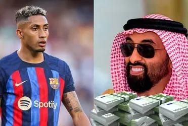 Rapinha podría salir rumbo a Arabia Saudita donde lo tientan con una verdadera fortuna