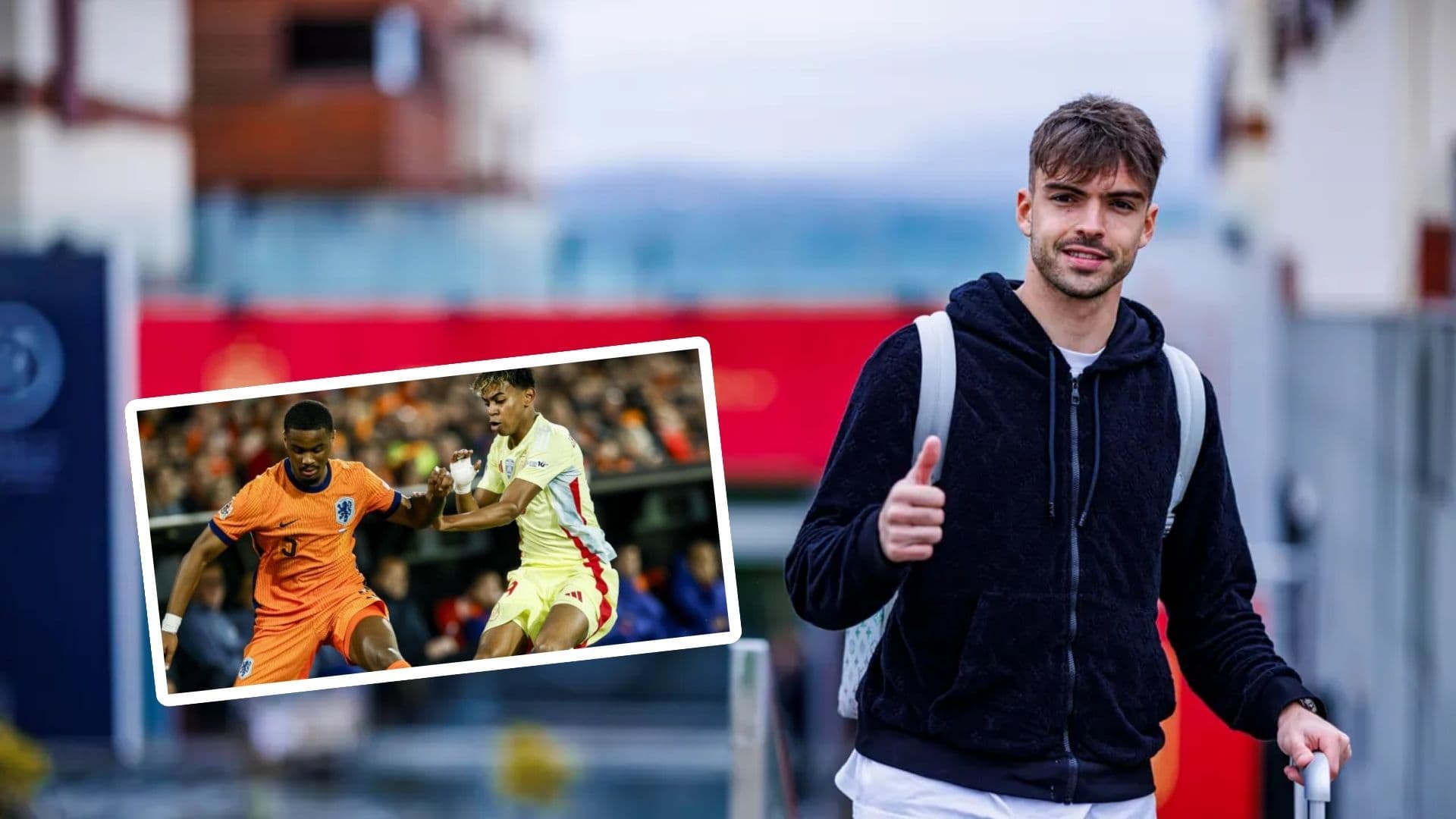 Raúl Asencio (Foto: X de SEFutbol)