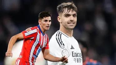 Raúl Asencio - Julián Álvarez (Foto: X)