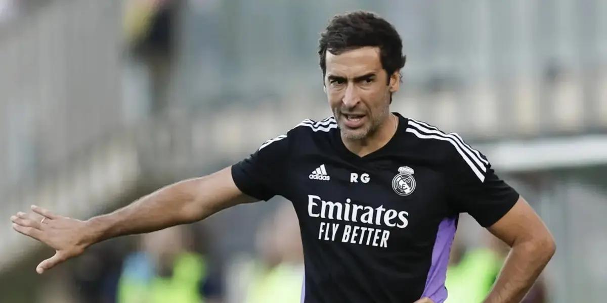 Raúl, entrenador del Real Madrid Castilla