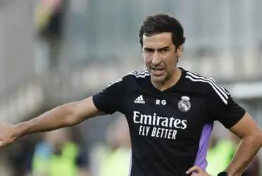 Raúl, entrenador del Real Madrid Castilla