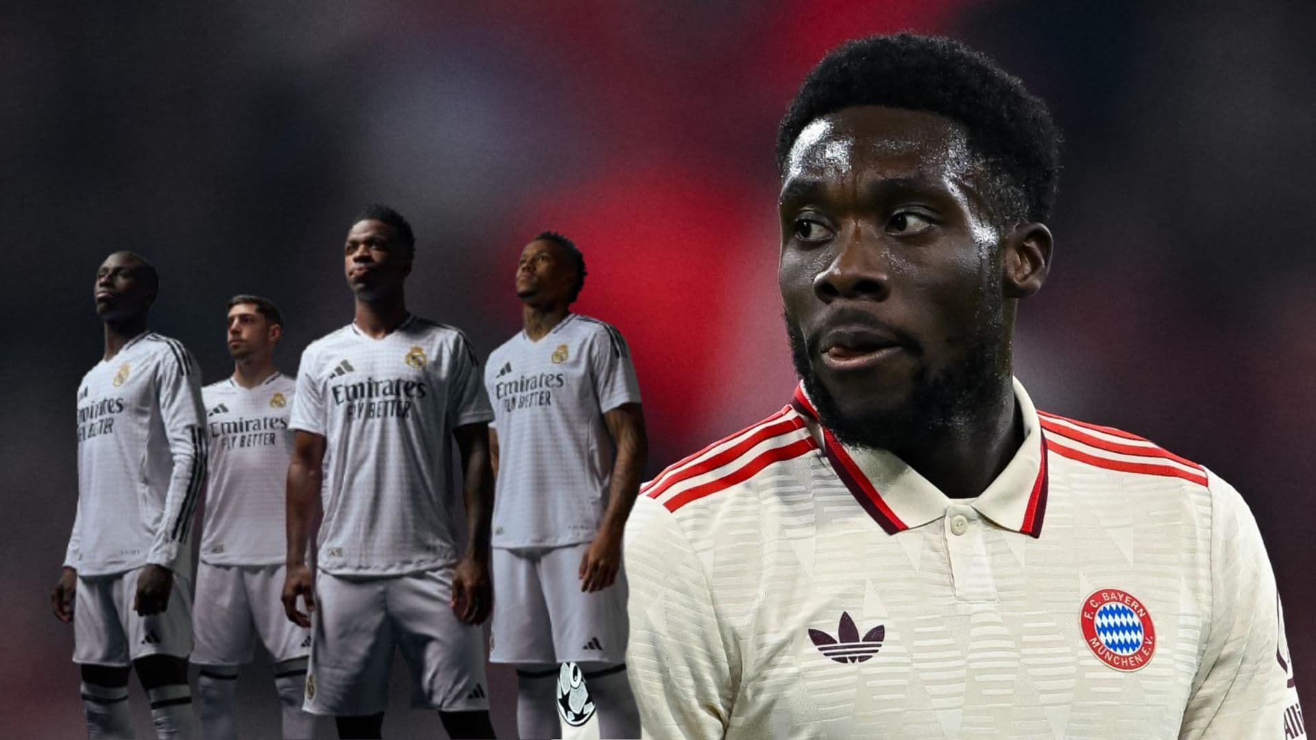 Real Madrid - Alphonso Davies (Foto: ESPN)