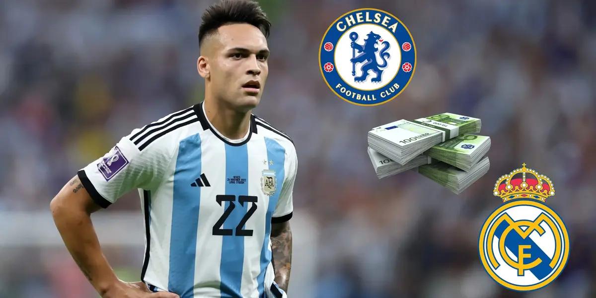 Real Madrid apunta a Lautaro Martínez como refuerzo estelar pero Chelsea se mete en el medio para quedárselo