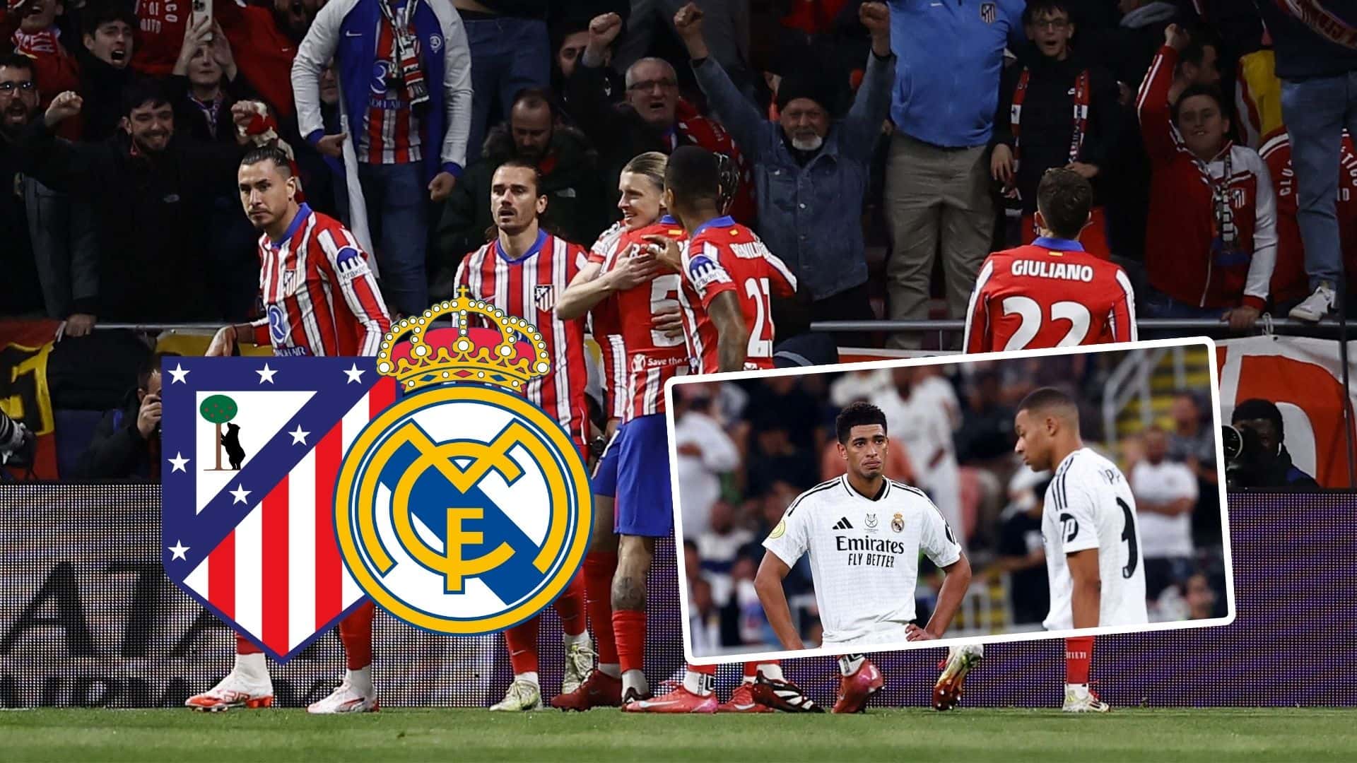 Real Madrid - Atlético de Madrid (Foto: X)
