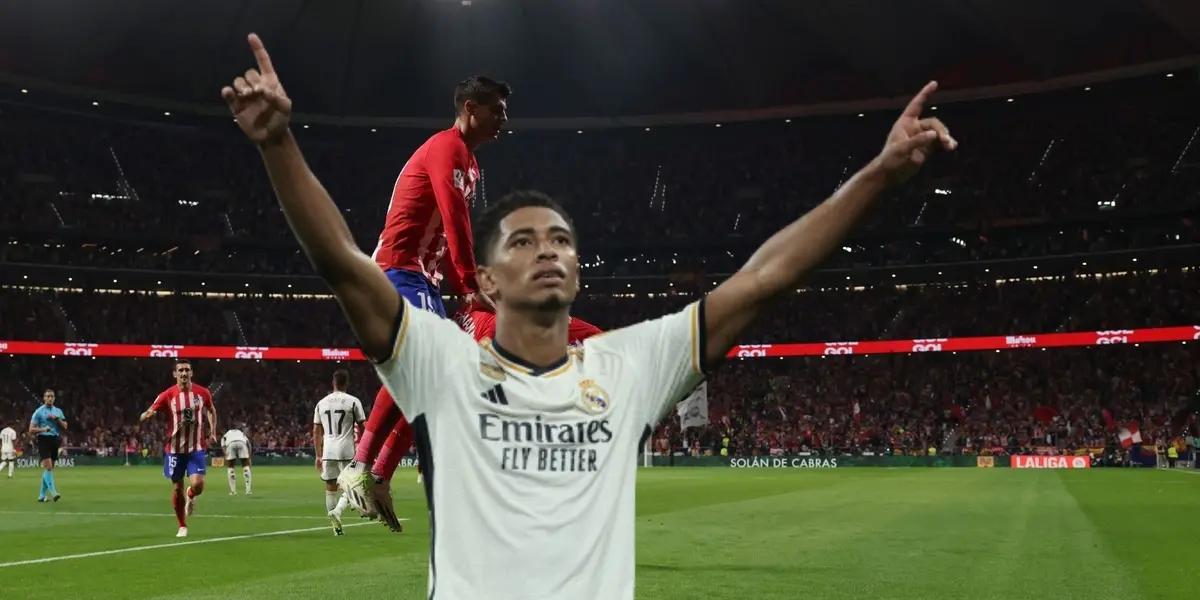 Real Madrid cayó derrotado ante el Atlético Madrid y tras el partido Jude Bellingham realizó un acción que sorprendió a todos.