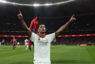 Real Madrid cayó derrotado ante el Atlético Madrid y tras el partido Jude Bellingham realizó un acción que sorprendió a todos.